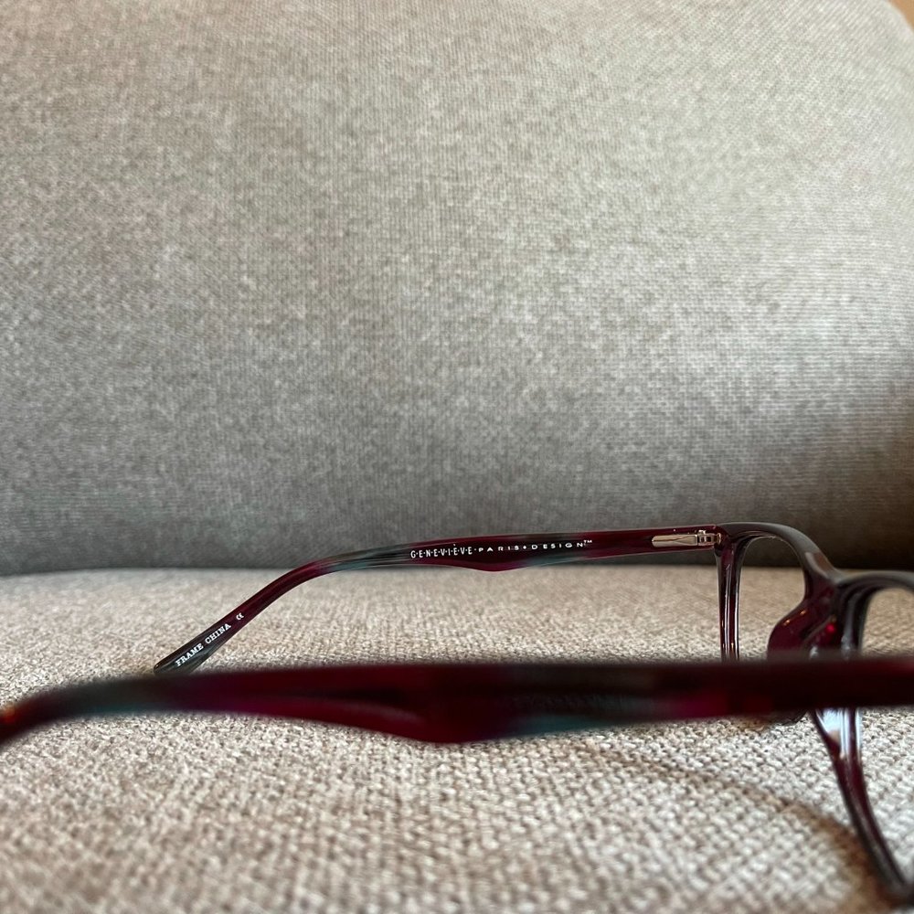 Genevieve Paris Design Eyeglass Frames - Purple - Picture 5 of 5